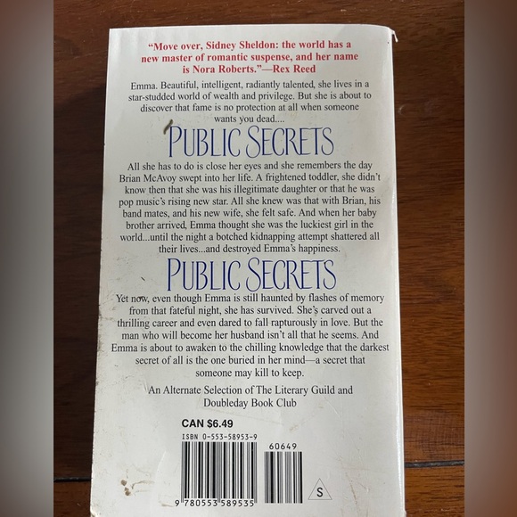 Public Secrets by Nora Roberts - Picture 2 of 3